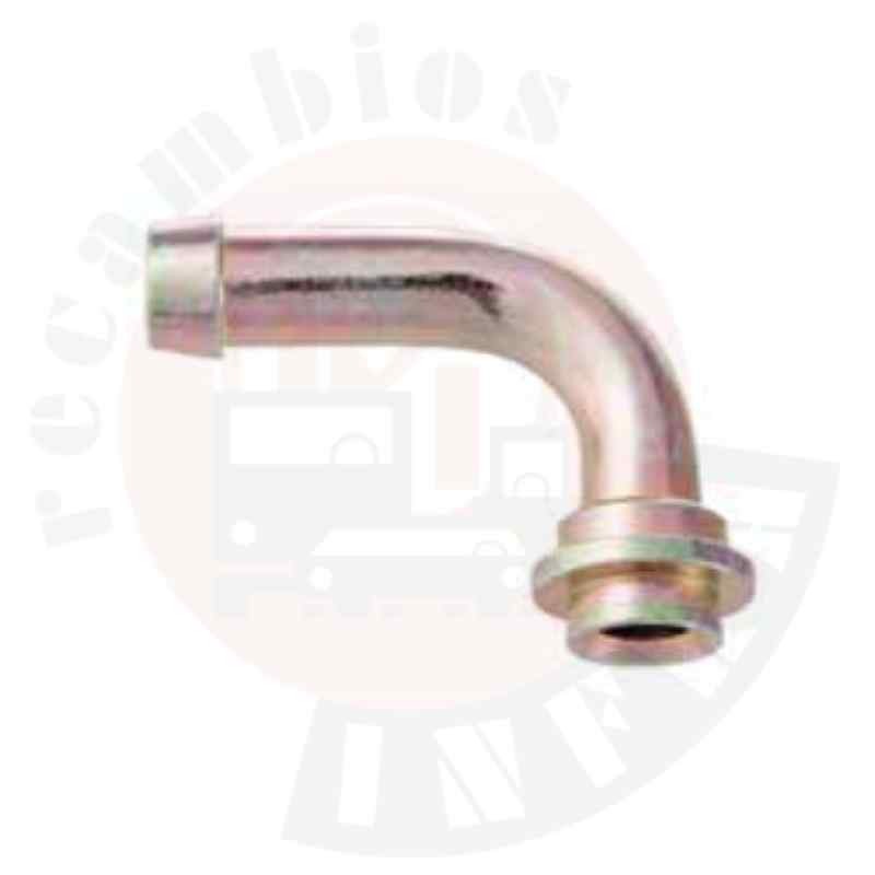 ESPIGA CURVA DE LATÓN 1/2"
