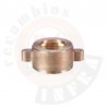 TUERCA DE 1/2" EN LATÓN CON ALETAS
