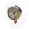 MANÓMETRO GLICERINA ISOMÉTRICO INOX 63MM 0-5/25 BAR