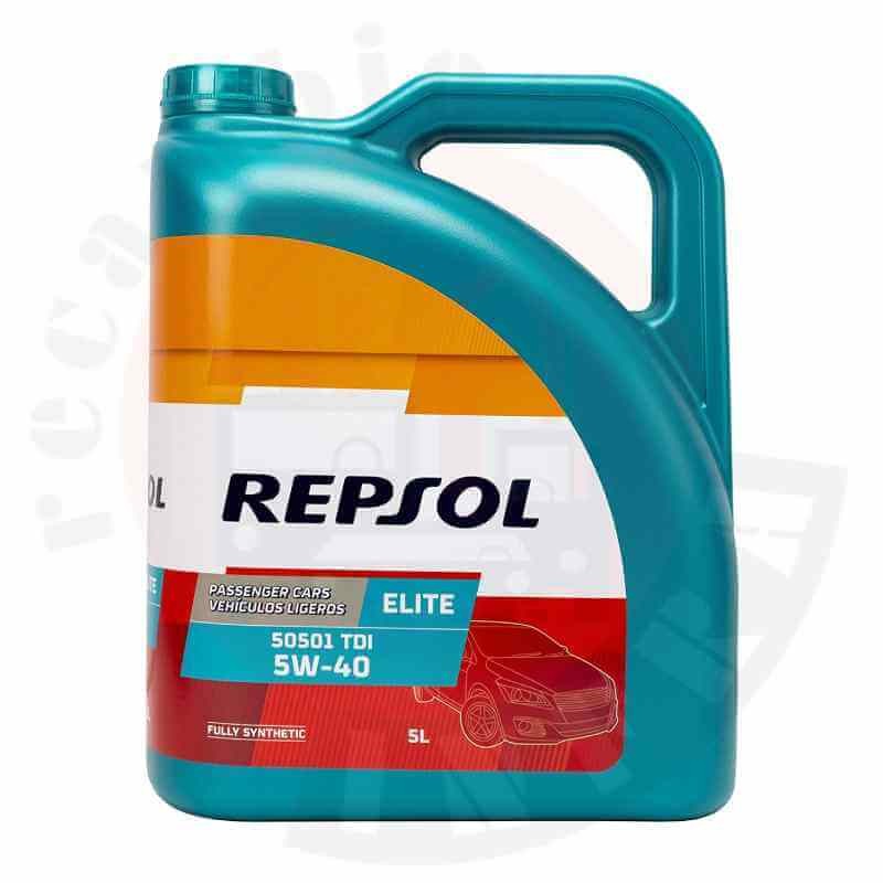 ACEITE REPSOL ELITE 50501 TDI 5W40 5 LITROS