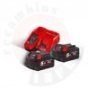 M18 NRG-502C KIT DE 2 BATERÍAS Y CARGADOR