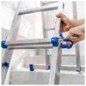 ESCALERA TELECÓPICA WERNER 4 TRAMOS 5 PELDAÑOS