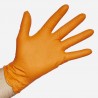 GUANTES NITRILO LION NARANJA 50 UNID.
