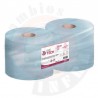 BOBINA PAPEL INDUSTRIAL GCTECH 3 CAPAS AZUL