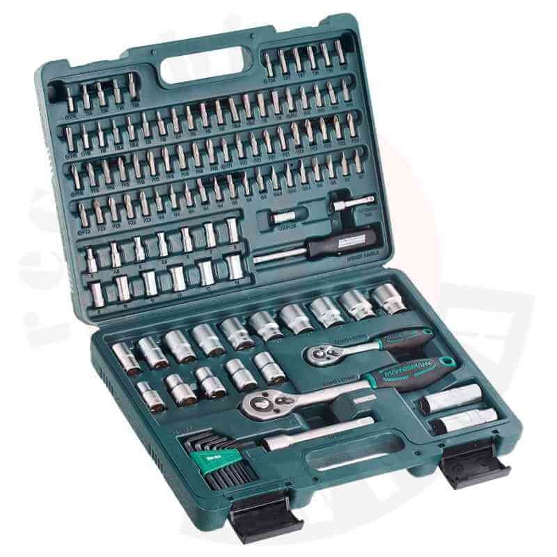 JUEGO DE HERRAMIENTAS 115 PIEZAS MANNESMAN