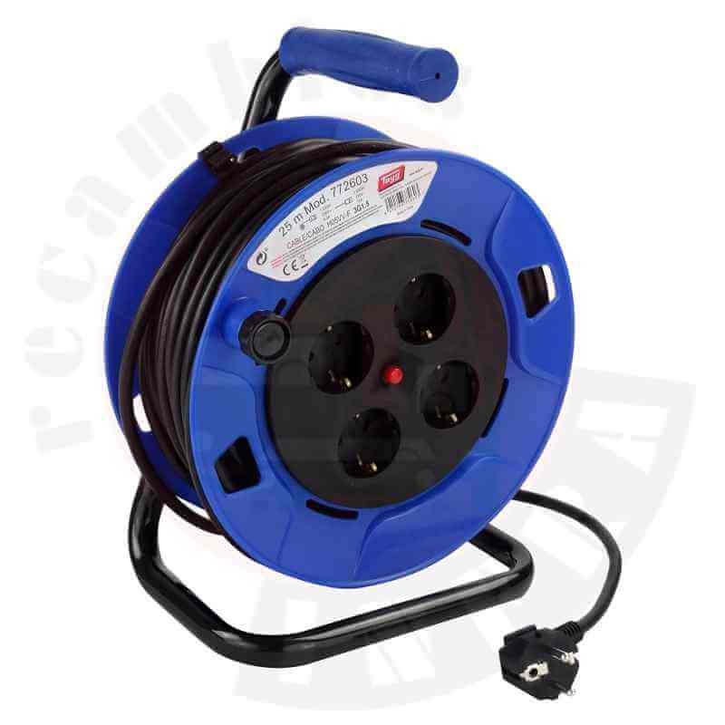 ENROLLACABLES TAYG 4 BASES 25M. 3000W