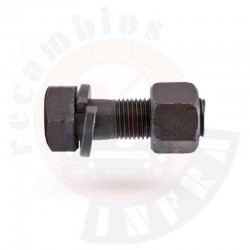 TORNILLO ROTOVATOR PAVONADO CON TUERCA Y ARANDELA