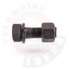 TORNILLO ROTOVATOR PAVONADO CON TUERCA Y ARANDELA