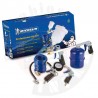 KIT ACCCESORIOS MICHELIN PARA COMPRESOR. 5 PIEZAS.