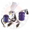 KIT ACCCESORIOS MICHELIN PARA COMPRESOR. 5 PIEZAS.