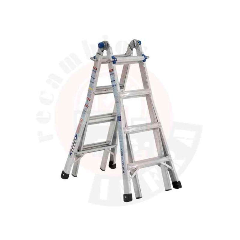 ESCALERA WERNER MT 4 TRAMOS 6 PASOS