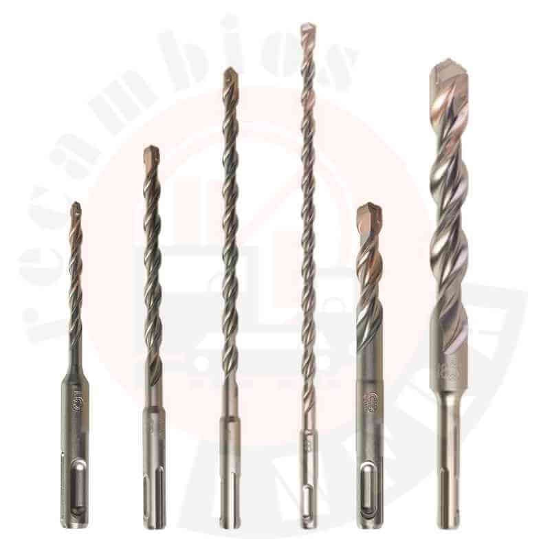 SDS-PLUS M2 BROCA PARA HORMIGÓN CON 2 FILOS MILWAUKEE