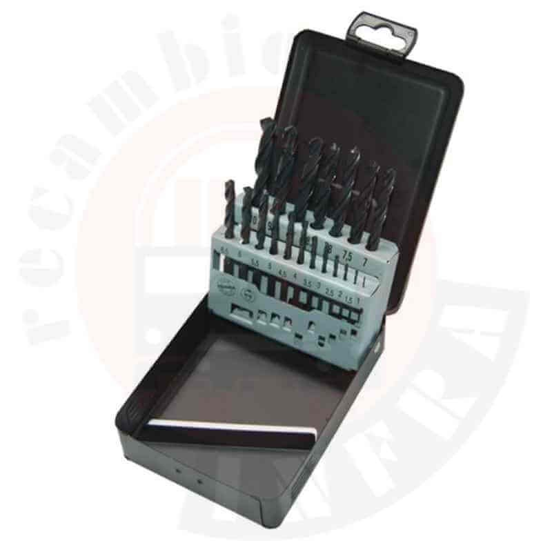 HSS-R ESTUCHE DE BROCAS PARA METAL ESTAMPADAS - DIN 338