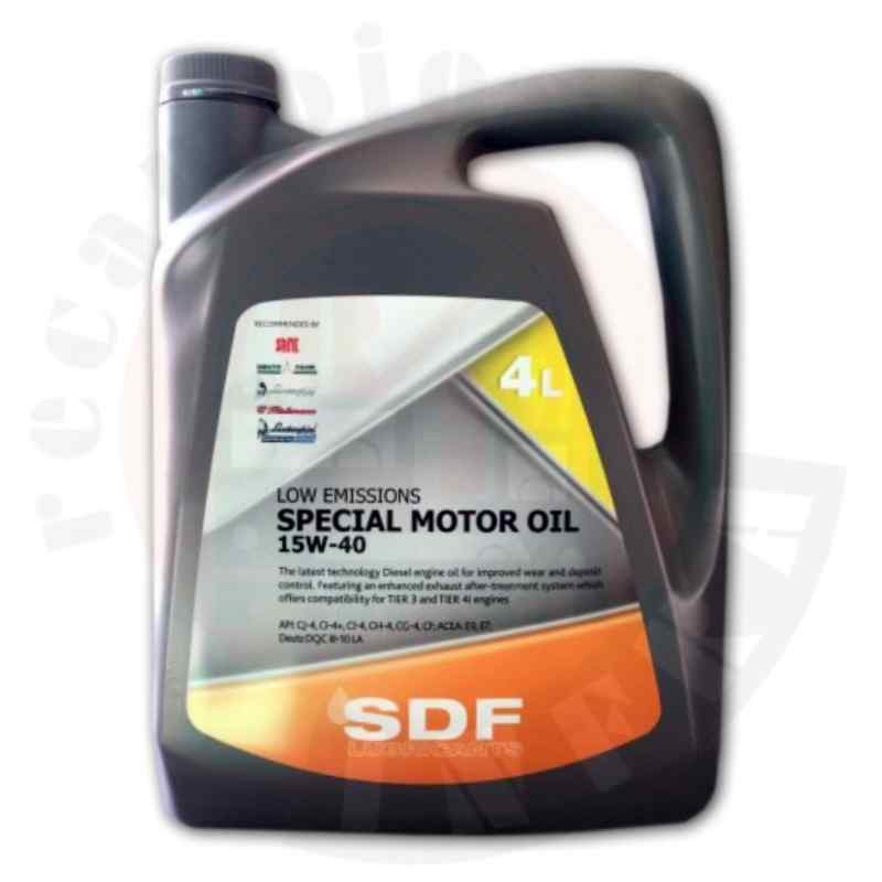ACEITE SDF SPECIAL MOTOR OIL 15W40 4L