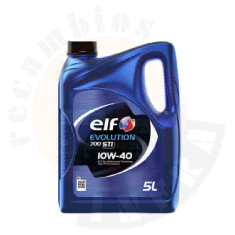 ACEITE ELF EVOLUTION 700 STI 10W-40 5 LITROS