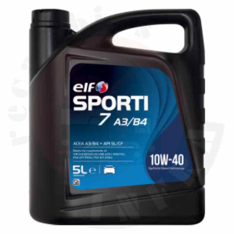 ACEITE ELF SPORTI 7 A3/B4 10W-40 5 LITROS