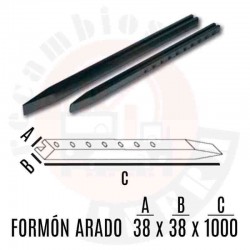 FORMÓN ARADO 38X38X1000