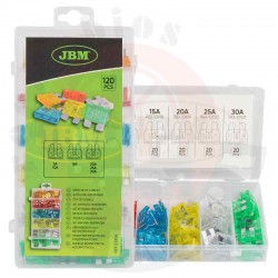 ESTUCHE DE FUSIBLES 120PCS