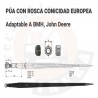 PÚA CARGA PACAS CONICIDAD EUROPEA 36X1100