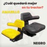 Asiento Agrícola Universal con Suspensión Mecánica Regulable (Para Ebro, JD, Fiat, Massey...)