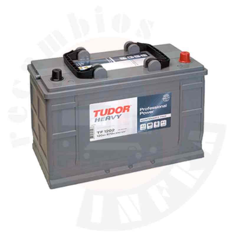 BATERÍA TUDOR POWER PRO TF1202 120Ah  870A
