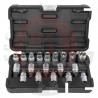 JUEGO DE 19 VASOS Y PUNTAS TORX DE 1/2 JBM