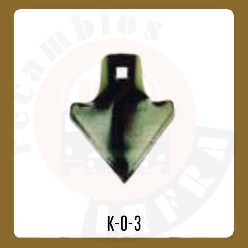 REJA VIBROCULTIVADOR KONSGKILDE K-0-5 1A