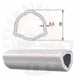 TUBO TRIANGULAR 3000 MM. 29...