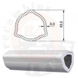 TUBO TRIANGULAR 1000 MM....