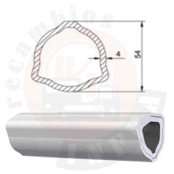 TUBO TRIANGULAR 3000 MM. 54...