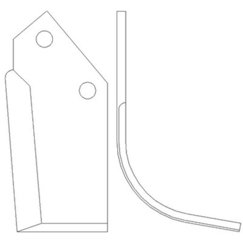 CUCHILLA CUMAR AGT-10 DERECHA