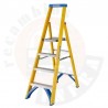 ESCALERA DE TIJERA WERNER 717 FIBRA VIDRIO 5 PASOS
