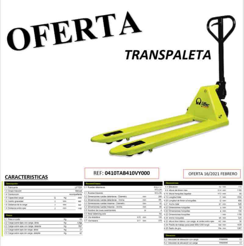 Transpaleta GS25S4