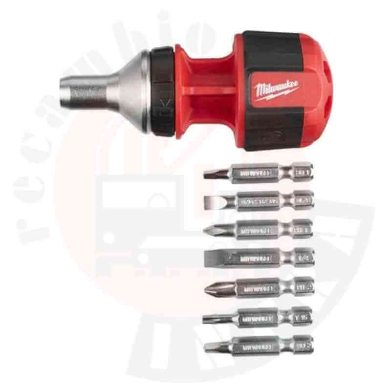 Carraca compacta multipuntas 8 en 1 de Milwaukee Carraca compacta multipuntas 8 en 1 de Milwaukee