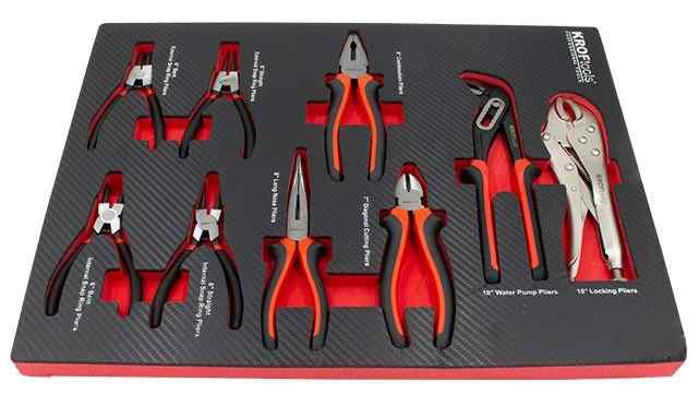 Modulo 4.(9PCS) Alicates