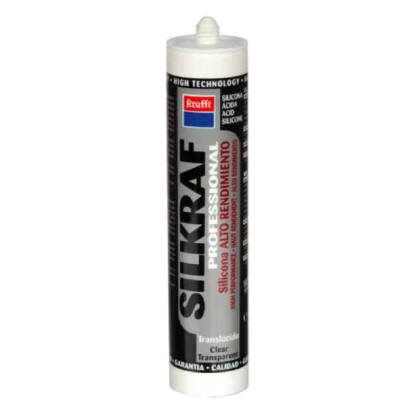 Silicona Krafft Silkraf Alto Rendimiento Traslúdido