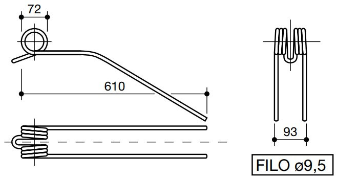 Esquema MUELLE RASTRILLO LS30093