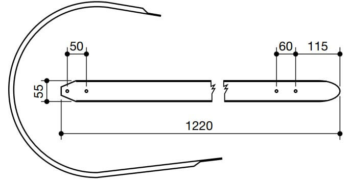 Esquema cinta empacadora LS55009 Esquema CINTA EMPACADORA LS55009