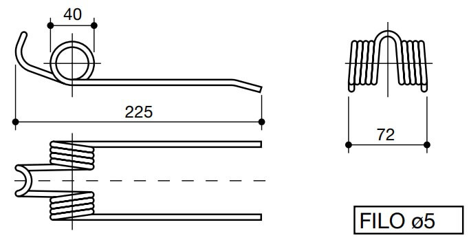 Esquema MUELLE ROTOEMPACADORA LS60010