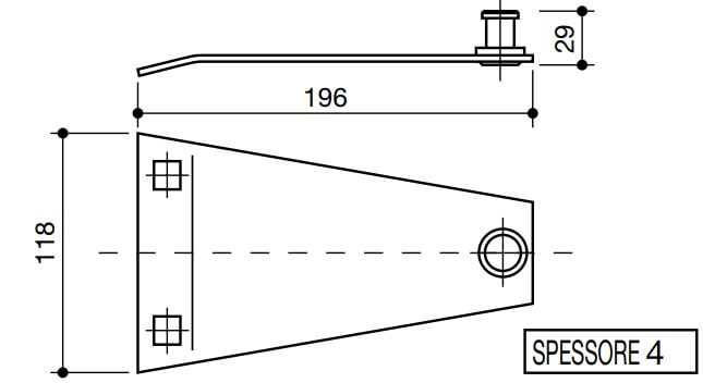 Esquema SOPORTE ROTATIVA LS80016