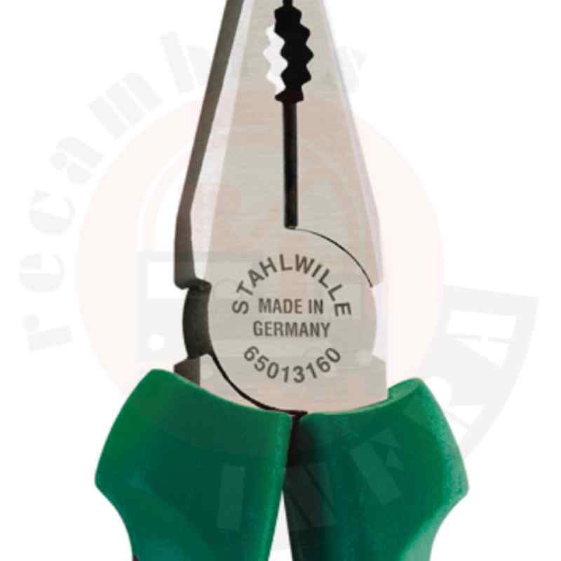 Detalle del alicate universal Stahlwille 65015