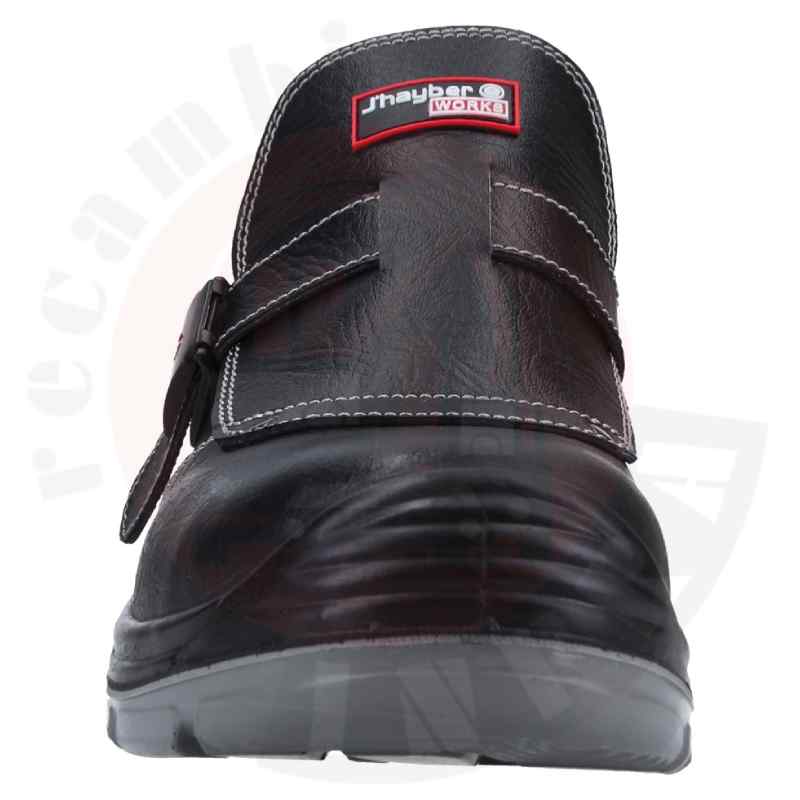 Vista frontal de las botas de seguridad J'hayber New Cesio S3 SRC