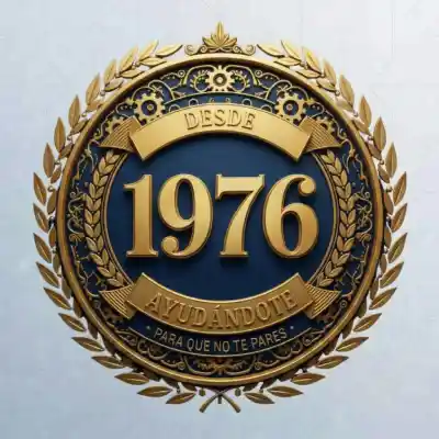 Badge que muestra que Recambios Infra lleva funcionando desde 1976