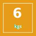 Peso 6 Kg. Peso 6 Kg.