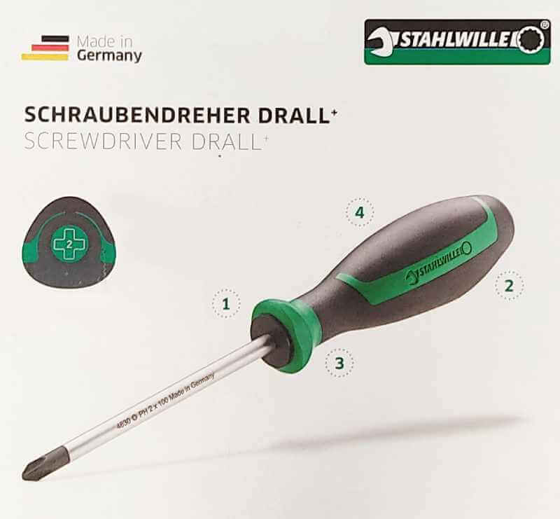 Juego de 5 destornilladores Stahlwille Drall+
