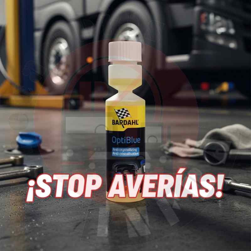 Evita costosas avarías con Optiblue de Bardhal el aditivo que evita la cristalización del AdBlue®