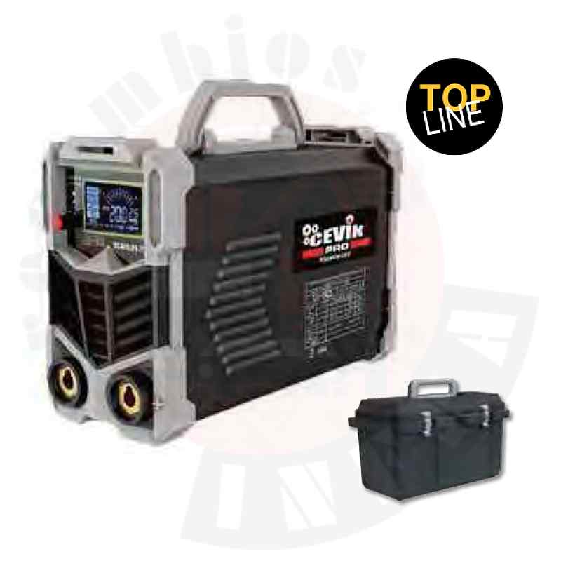 Soldarura Inverter MMA 200A Cevik Titanium202 Soldarura Inverter MMA 200A Cevik Titanium202 con su maletín
