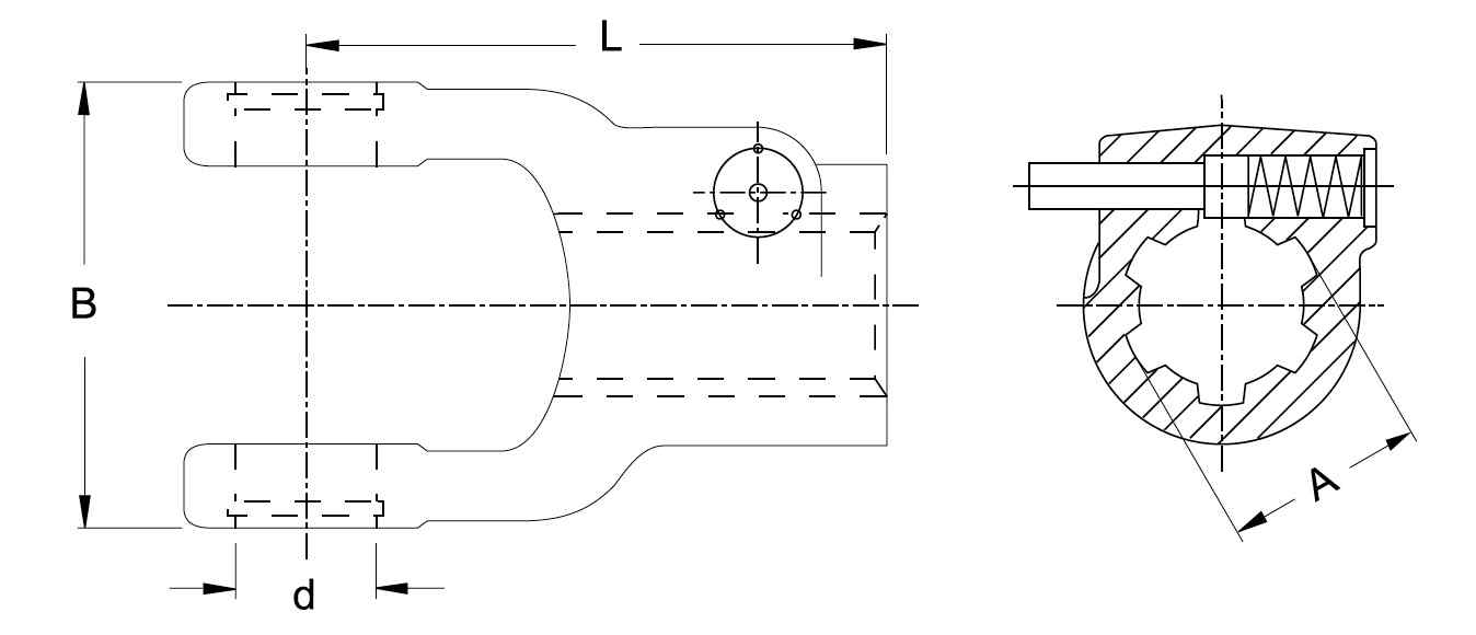Horquilla Esquema