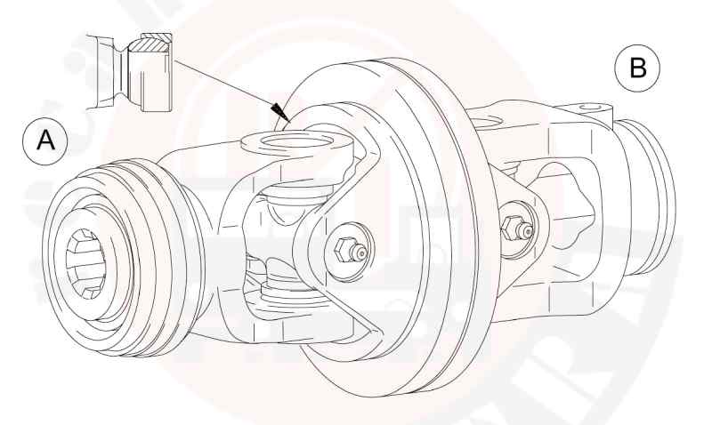Nudo homocínético PW 580 Walterscheid