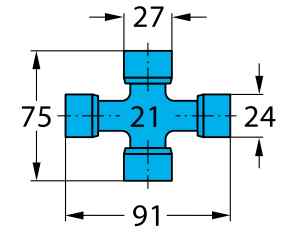 Crucete Nudo Homocinético WG 2380 Walterscheid